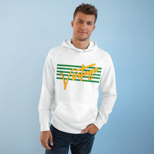 Load image into Gallery viewer, VINTAGE STARS AND STRIPES LEMON LIME HOODIE (UNISEX)
