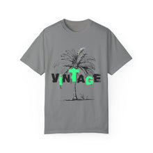 Load image into Gallery viewer, VINTAGE PALM TREE BLACK AND MINT