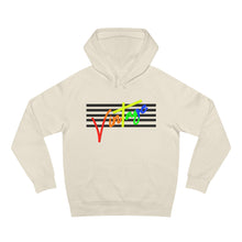 Load image into Gallery viewer, VINTAGE STARS AND STRIPES ROYGBIV (BLACK)