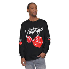 Load image into Gallery viewer, VINTAGE LIFE IS A GAMBLE (UNISEX) WHITE INK