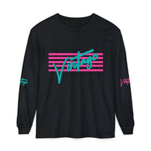Load image into Gallery viewer, VINTAGE STARS AND STRIPES LONG SLEEVE (UNISEX) SOUTH BEACH INK