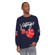Load image into Gallery viewer, VINTAGE LIFE IS A GAMBLE (UNISEX) WHITE INK