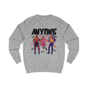 VINTAGE ANYONE (BLACK INK) UNISEX SWEATSHIRT