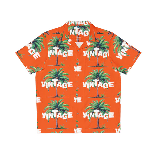 VINTAGE HAWAIIAN IN ORANGE