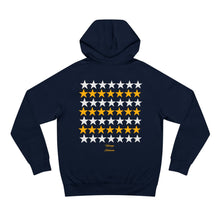 Load image into Gallery viewer, VINTAGE STARS AND STRIPES UNISEX HOODIE (WHITE AND GOLD)