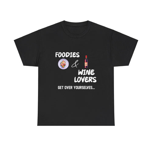 TEES BY SUPA FOODIES AND WINE LOVERS (WHITE)