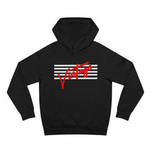 Load image into Gallery viewer, VINTAGE STARS AND STRIPES HOODIE WHITE AND RED