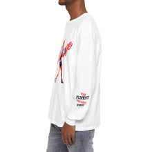 Load image into Gallery viewer, VINTAGE THE FLYEST (UNISEX) LONG SLEEVE TEE BLACK AND INFERED