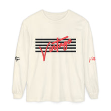 Load image into Gallery viewer, VINTAGE STARS AND STRIPES LONG SLEEVE (UNISEX) INFERRED AND BLACK INK