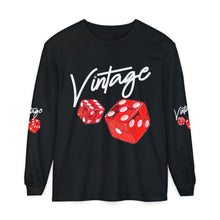 Load image into Gallery viewer, VINTAGE LIFE IS A GAMBLE (UNISEX) WHITE INK
