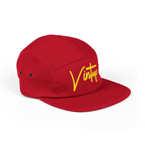 VINTAGE 5 PANEL HAT (GOLD) UNISEX