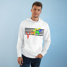 Load image into Gallery viewer, VINTAGE STARS AND STRIPES ROYGBIV (BLACK)