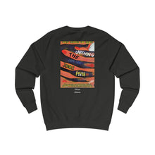 Load image into Gallery viewer, VINTAGE SPIKE'S DOUBLE FEATURE (WHITE INK) UNISEX SWEATSHIRT