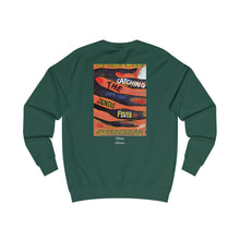 Load image into Gallery viewer, VINTAGE SPIKE'S DOUBLE FEATURE (WHITE INK) UNISEX SWEATSHIRT