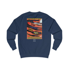 Load image into Gallery viewer, VINTAGE SPIKE'S DOUBLE FEATURE (WHITE INK) UNISEX SWEATSHIRT