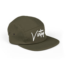 Load image into Gallery viewer, VINTAGE 5 PANEL HAT (WHITE) UNISEX