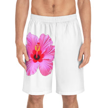 Load image into Gallery viewer, VINTAGE (WELCOME TO BOTANY 101 PINK FLOWER) ON WHITE SHORTS