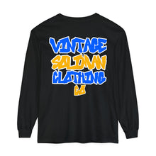 Load image into Gallery viewer, VINTAGE WILD STYLE ROYAL AND GOLD LONG SLEEVE