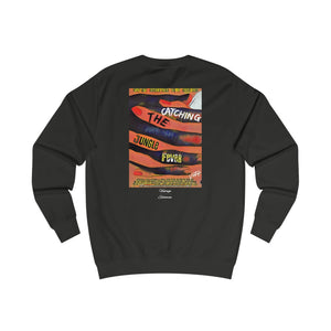 VINTAGE SPIKE'S DOUBLE FEATURE (WHITE INK) UNISEX SWEATSHIRT