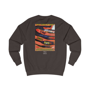VINTAGE SPIKE'S DOUBLE FEATURE (WHITE INK) UNISEX SWEATSHIRT