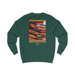 VINTAGE SPIKE'S DOUBLE FEATURE (WHITE INK) UNISEX SWEATSHIRT
