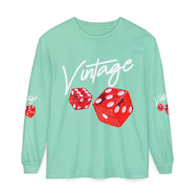 Load image into Gallery viewer, VINTAGE LIFE IS A GAMBLE (UNISEX) WHITE INK