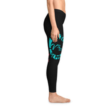 Load image into Gallery viewer, VINTAGE SOUTH BEACH Stretchy Leggings (BLACK)