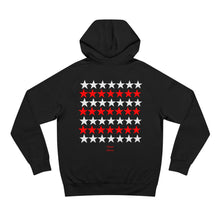 Load image into Gallery viewer, VINTAGE STARS AND STRIPES HOODIE WHITE AND RED