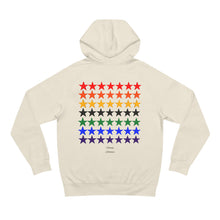 Load image into Gallery viewer, VINTAGE STARS AND STRIPES ROYGBIV (BLACK)