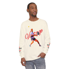 Load image into Gallery viewer, VINTAGE THE FLYEST (UNISEX) LONG SLEEVE TEE BLACK AND INFERED