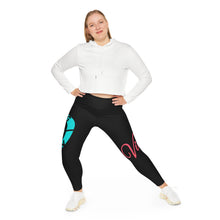 Load image into Gallery viewer, VINTAGE SOUTH BEACH Plus Size Leggings (BLACK)