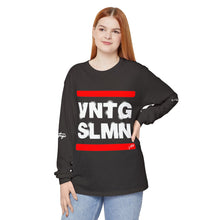 Load image into Gallery viewer, VINTAGE HOLLIS CREW UNISEX (LONG SLEEVE) WHITE INK