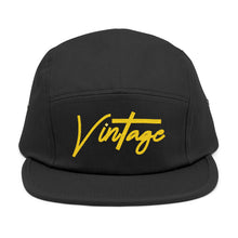 Load image into Gallery viewer, VINTAGE 5 PANEL HAT (GOLD) UNISEX