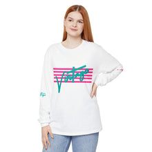 Load image into Gallery viewer, VINTAGE STARS AND STRIPES LONG SLEEVE (UNISEX) SOUTH BEACH INK