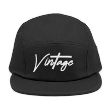 Load image into Gallery viewer, VINTAGE 5 PANEL HAT (WHITE) UNISEX