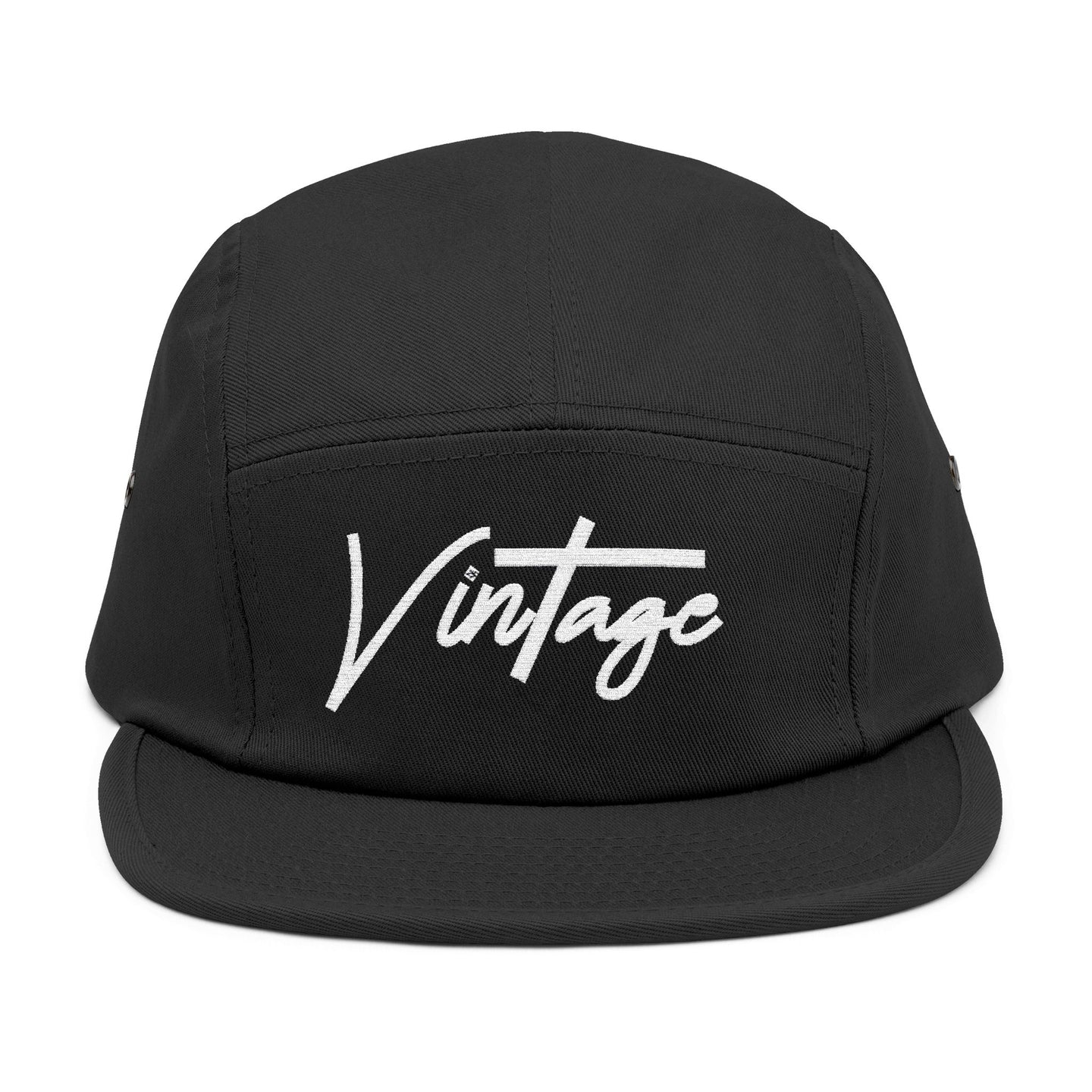 VINTAGE 5 PANEL HAT (WHITE) UNISEX