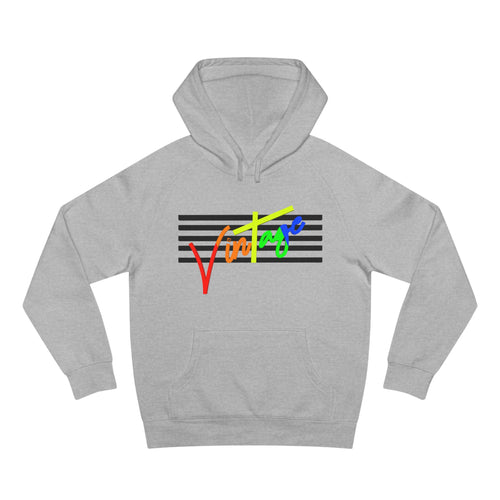 VINTAGE STARS AND STRIPES ROYGBIV (BLACK)