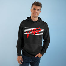 Load image into Gallery viewer, VINTAGE STARS AND STRIPES HOODIE WHITE AND RED