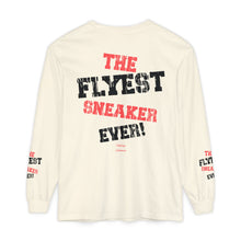 Load image into Gallery viewer, VINTAGE THE FLYEST (UNISEX) LONG SLEEVE TEE BLACK AND INFERED