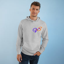 Load image into Gallery viewer, VINTAGE PERCON PURPLE AND ORANGE (UNISEX HOODIE)