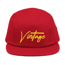 Load image into Gallery viewer, VINTAGE 5 PANEL HAT (GOLD) UNISEX