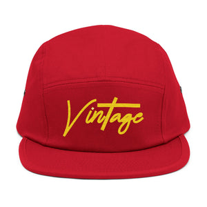 VINTAGE 5 PANEL HAT (GOLD) UNISEX