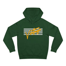 Load image into Gallery viewer, VINTAGE STARS AND STRIPES UNISEX HOODIE (WHITE AND GOLD)