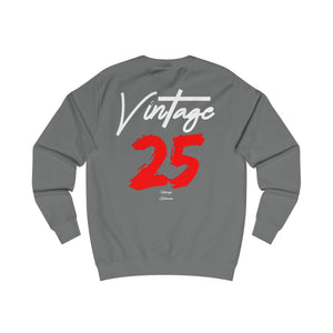 VINTAGE ORIGINALS (WHITE AND RED) UNISEX SWEATSHIRT