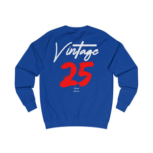 VINTAGE ORIGINALS (WHITE AND RED) UNISEX SWEATSHIRT