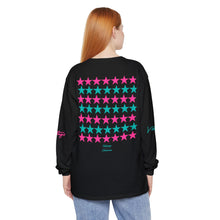 Load image into Gallery viewer, VINTAGE STARS AND STRIPES LONG SLEEVE (UNISEX) SOUTH BEACH INK