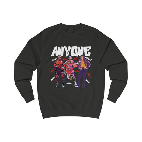 VINTAGE ANYONE (WHITE INK) UNISEX SWEATSHIRT