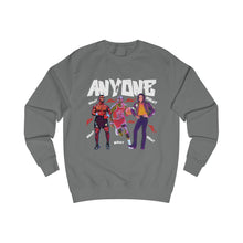 Load image into Gallery viewer, VINTAGE ANYONE (WHITE INK) UNISEX SWEATSHIRT