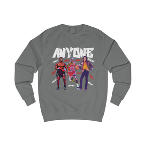 VINTAGE ANYONE (WHITE INK) UNISEX SWEATSHIRT