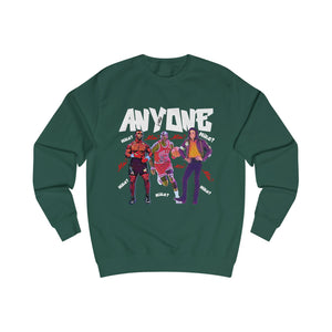 VINTAGE ANYONE (WHITE INK) UNISEX SWEATSHIRT